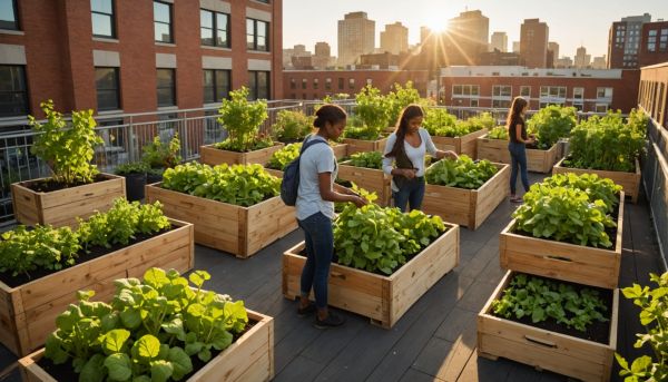 Exemples inspirants de fermes urbaines solidaires
